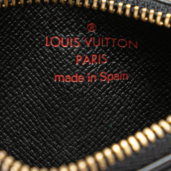 ルイ ヴィトン エピ ポシェット クレ コインケース 小銭入れ M63802 ノワール ゴールド レザー レディース LOUIS VUITTON 【中古】