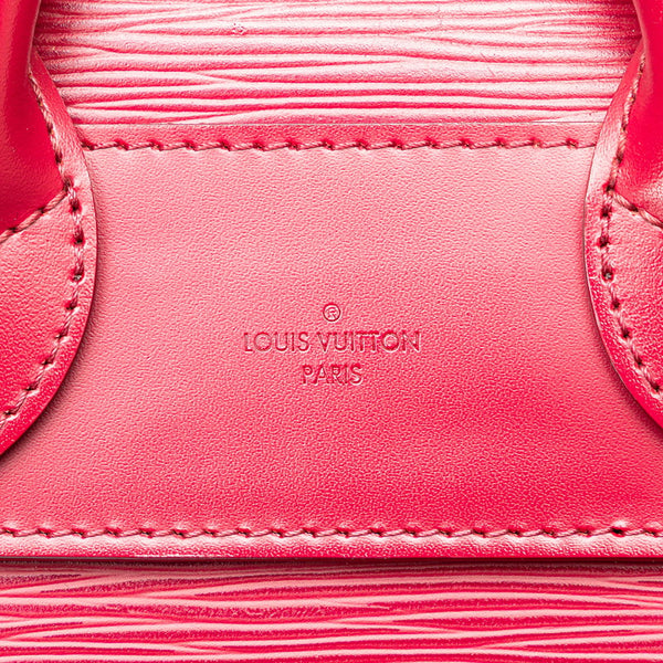ルイ ヴィトン エピ エデンPM ハンドバッグ ショルダーバッグ 2WAY M40652 フューシャ ワインレッド レザー レディース LOUIS VUITTON 【中古】
