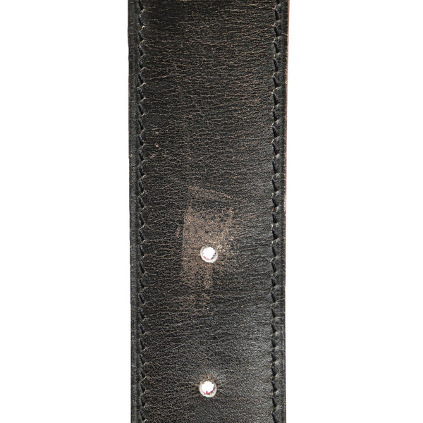 エルメス Hベルト コンスタンス ベルト レッド ブラック レザー レディース HERMES 【中古】