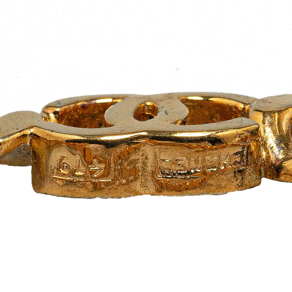 シャネル ココマーク 喜平 ブレスレット ゴールド メッキ レディース CHANEL 【中古】