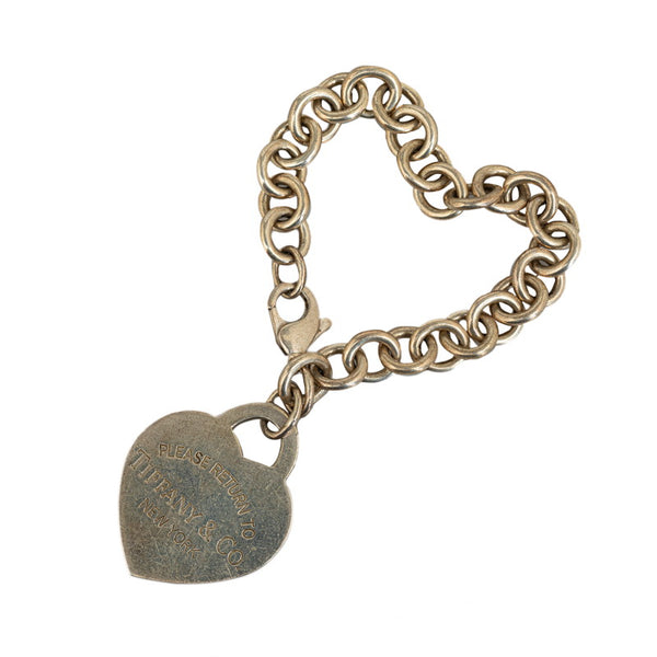 ティファニー リターントゥ ハート ブレスレット SV925 シルバー レディース TIFFANY&Co. 【中古】