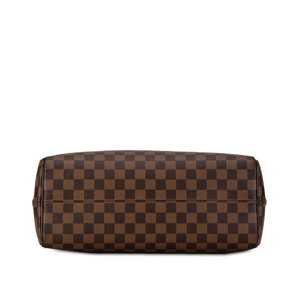 ルイ ヴィトン ダミエ ノリータ ハンドバッグ N41455 ブラウン PVC レザー レディース LOUIS VUITTON 【中古】