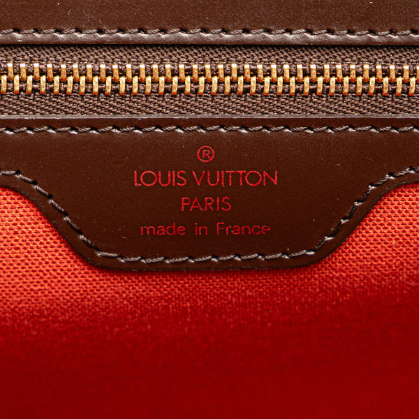 ルイ ヴィトン ダミエ ノリータ ハンドバッグ N41455 ブラウン PVC レザー レディース LOUIS VUITTON 【中古】