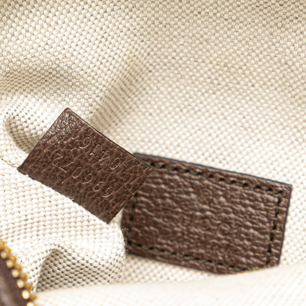 グッチ ジャンボGG ハンドバッグ ショルダーバッグ 2WAY 696072 ブラウン キャンバス レザー レディース GUCCI 【中古】