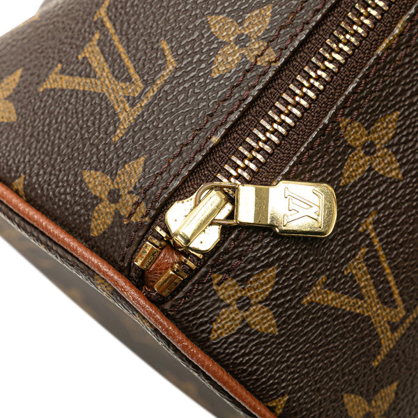 ルイ ヴィトン モノグラム パピヨンGM ハンドバッグ M51365 ブラウン PVC レザー レディース LOUIS VUITTON 【中古】