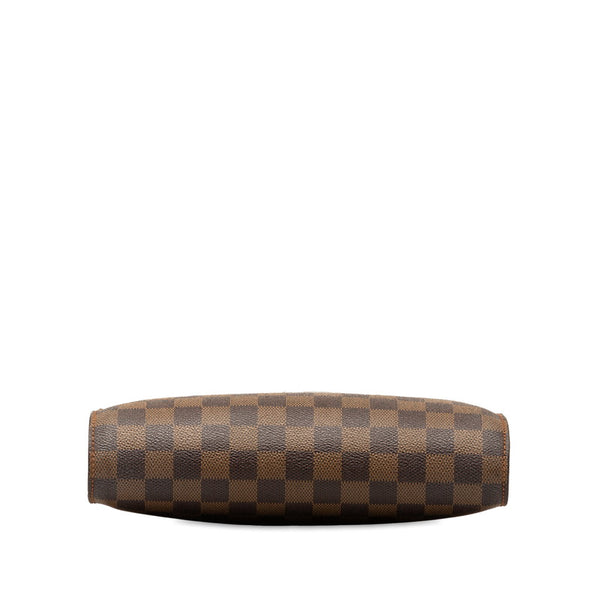 ルイ ヴィトン ダミエ サンルイ セカンドバッグ N51993 ブラウン PVC レザー レディース LOUIS VUITTON 【中古】