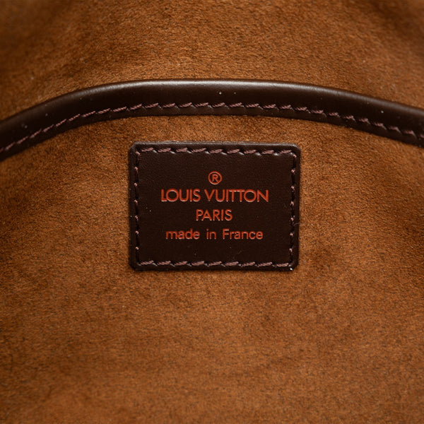 ルイ ヴィトン ダミエ サンルイ セカンドバッグ N51993 ブラウン PVC レザー レディース LOUIS VUITTON 【中古】