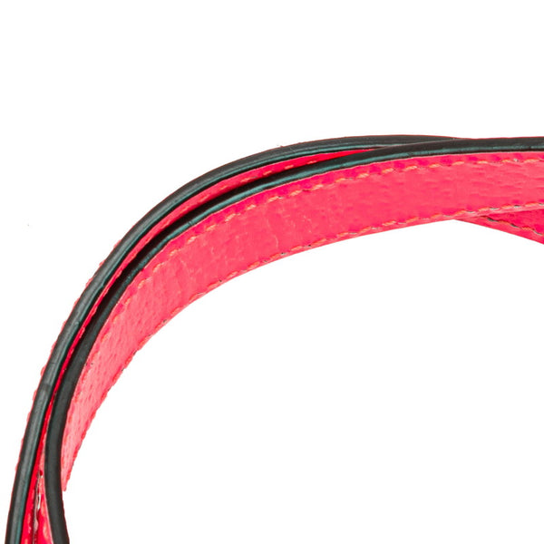 グッチ フローラ テクスチャード ハンドバッグ トートバッグ 548713  クリア ピンク マルチカラー ビニール レザー レディース GUCCI 【中古】