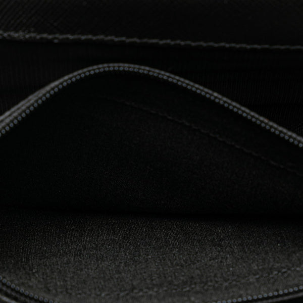 サルヴァトーレフェラガモ ガンチーニ 長財布 ブラック レザー レディース Salvatore Ferragamo 【中古】