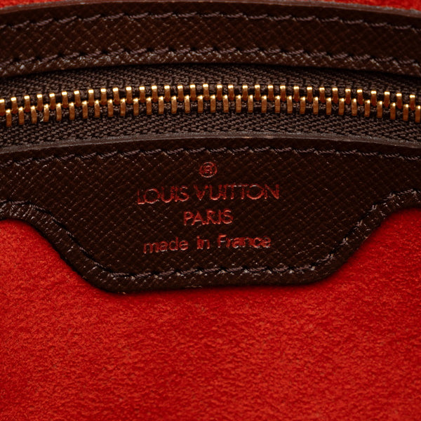 ルイ ヴィトン ダミエ トリアナ ハンドバッグ N51155 ブラウン PVC レザー レディース LOUIS VUITTON 【中古】