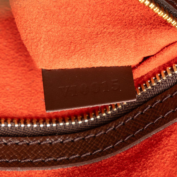 ルイ ヴィトン ダミエ トリアナ ハンドバッグ N51155 ブラウン PVC レザー レディース LOUIS VUITTON 【中古】