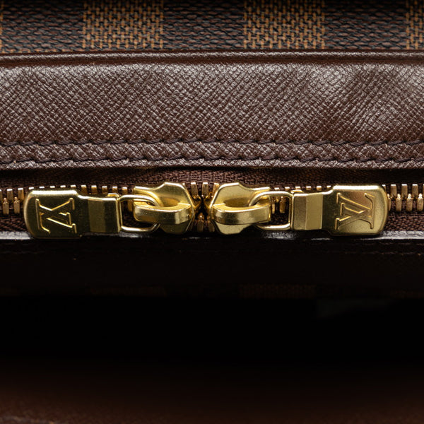 ルイ ヴィトン ダミエ トリアナ ハンドバッグ N51155 ブラウン PVC レザー レディース LOUIS VUITTON 【中古】
