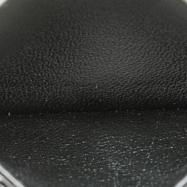 バレンシアガ ロゴ カードケース パスケース 594309 ブラック ホワイト PVC メンズ BALENCIAGA 【中古】