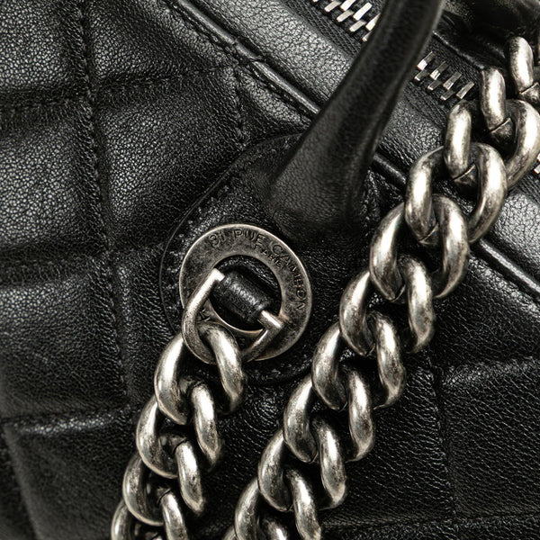 シャネル 31 RUE CAMBON ハンドバッグ チェーン ショルダーバッグ ブラック ラムスキン レディース CHANEL 【中古】