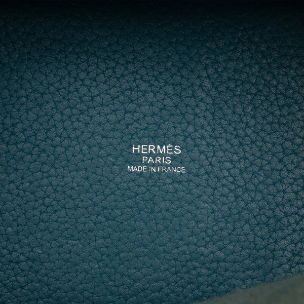 エルメス ピコタンロック PM ハンドバッグ ブルージーン トリヨンクレマンス レディース HERMES 【中古】