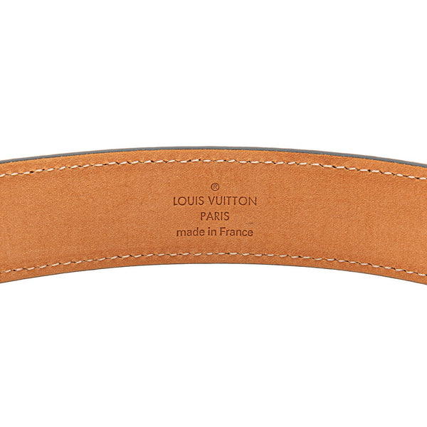 ルイ ヴィトン モノグラム サンチュール トリオ ベルト サイズ:85/34 M9745 ブラウン PVC レザー レディース LOUIS VUITTON 【中古】