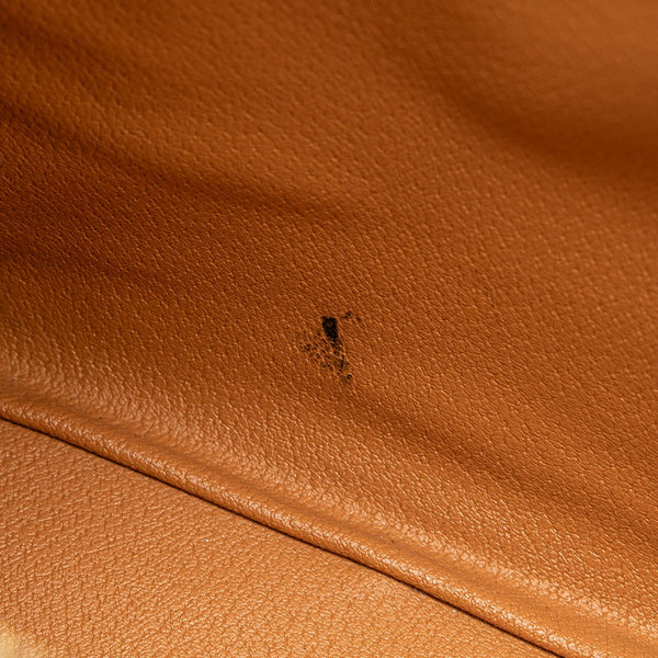 セリーヌ マカダム ハンドバッグ ブラウン PVC レザー レディース CELINE 【中古】