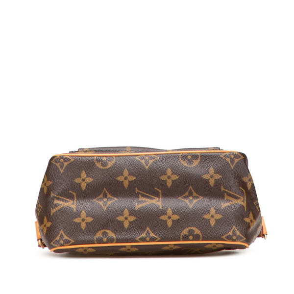 ルイ ヴィトン モノグラム ヴィバシテPM ショルダーバッグ M51165 ブラウン PVC レザー レディース LOUIS VUITTON 【中古】