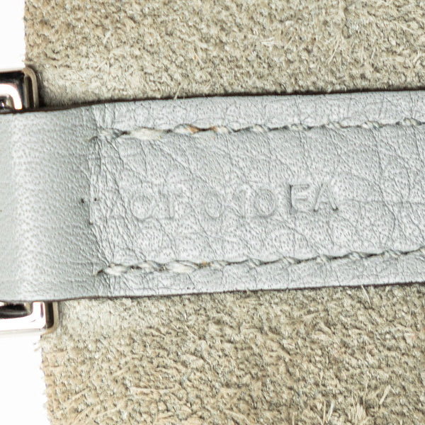 エルメス ピコタンロックPM ハンドバッグ グリペール ライトグレー トリヨンクレマンス レディース HERMES 【中古】