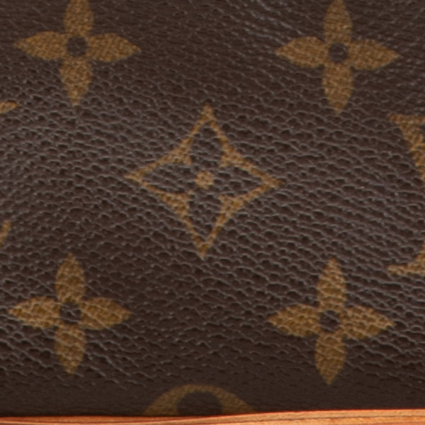 ルイ ヴィトン モノグラム トゥルース ワピティ ポーチ M58030 ブラウン PVC レザー レディース LOUIS VUITTON 【中古】
