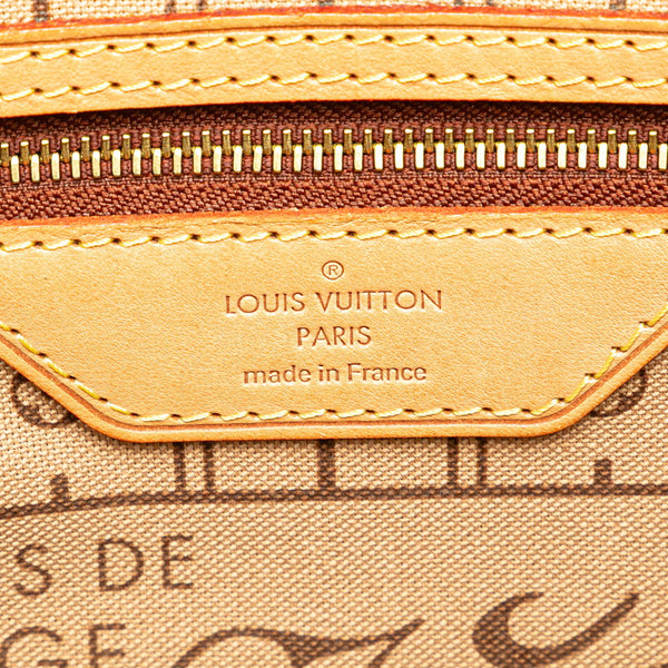 ルイ ヴィトン モノグラム ネヴァーフルPM ハンドバッグ トートバッグ M40155 ブラウン PVC レザー レディース LOUIS VUITTON 【中古】