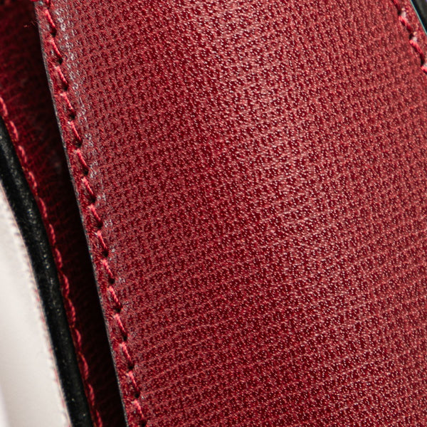 カルティエ マストライン ハンドバッグ トートバッグ ボルドー ワインレッド レザー レディース CARTIER 【中古】