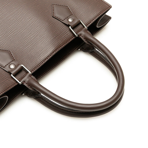 ルイ ヴィトン エピ サックプラPM ハンドバッグ トートバッグ M5274D ブラウン レザー レディース LOUIS VUITTON 【中古】