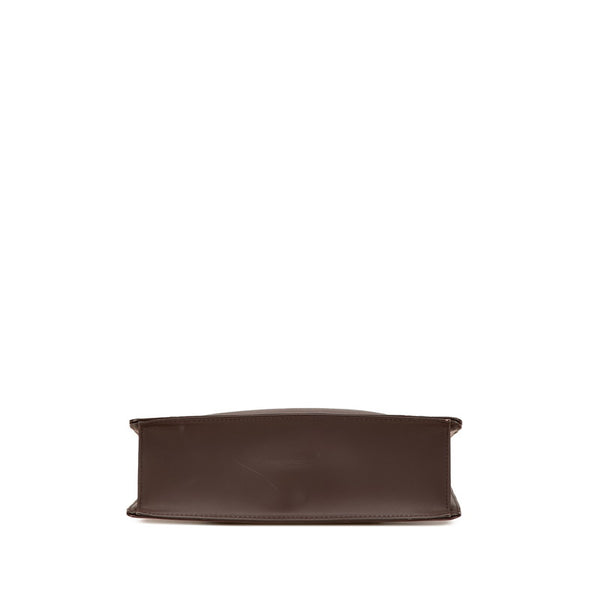 ルイ ヴィトン エピ サックプラPM ハンドバッグ トートバッグ M5274D ブラウン レザー レディース LOUIS VUITTON 【中古】