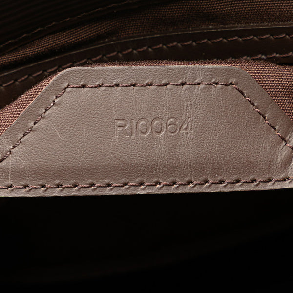 ルイ ヴィトン エピ サックプラPM ハンドバッグ トートバッグ M5274D ブラウン レザー レディース LOUIS VUITTON 【中古】