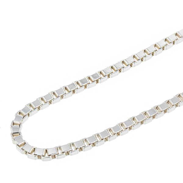 ティファニー SV925 シルバー ベネチアン ネックレス レディース TIFFANY&Co. 【中古】
