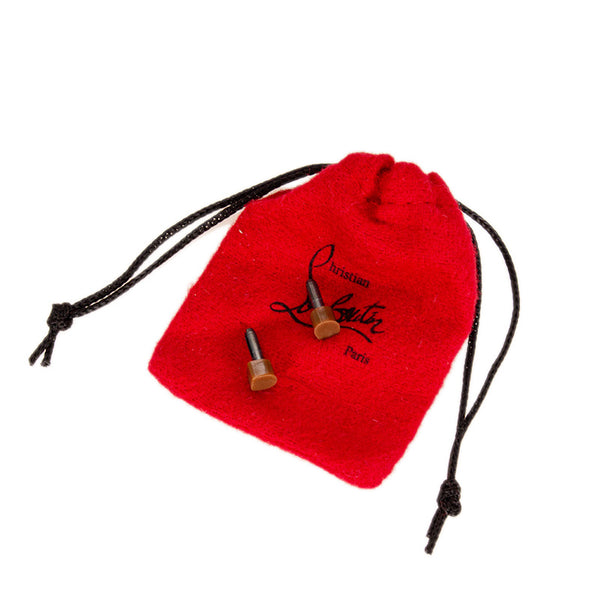 クリスチャンルブタン パンプス ブルー レッド デニム レザー レディース Christian Louboutin 【中古】