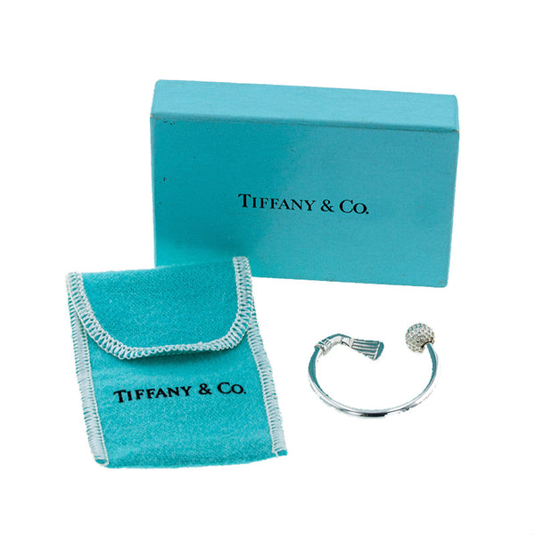ティファニー ゴルフモチーフ SV925 シルバー キーホルダー レディース TIFFANY&Co. 【中古】