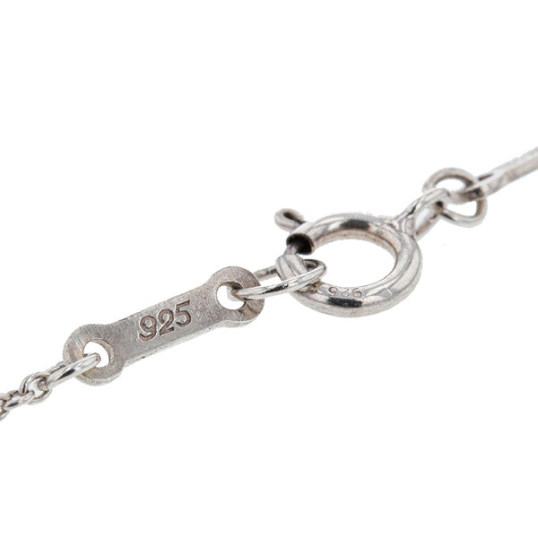 ティファニー SV925 シルバー エルサ ペレッティ オープンハート ネックレス レディース TIFFANY&Co. 【中古】