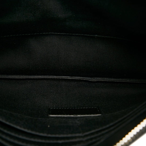 サンローラン クラッチバッグ セカンドバッグ 397294 ブラック レザー メンズ SAINT LAURENT 【中古】