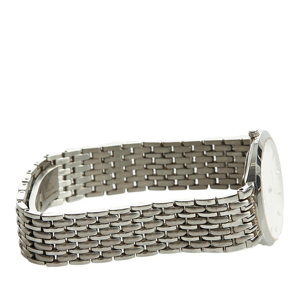 オメガ コンステレーション 4Pダイヤ 腕時計 クオーツ ホワイト文字盤 ステンレススチール メンズ OMEGA 【中古】