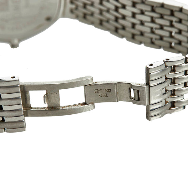 オメガ コンステレーション 4Pダイヤ 腕時計 クオーツ ホワイト文字盤 ステンレススチール メンズ OMEGA 【中古】