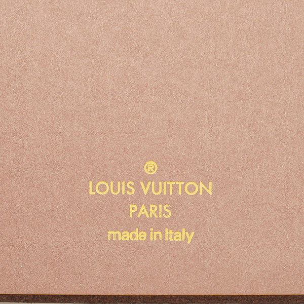 ルイ ヴィトン ヴァージルアブロー NIGOコラボ カイエ クレマンス 手帳 GI0504 ブラウン PVC メンズ LOUIS VUITTON 【中古】