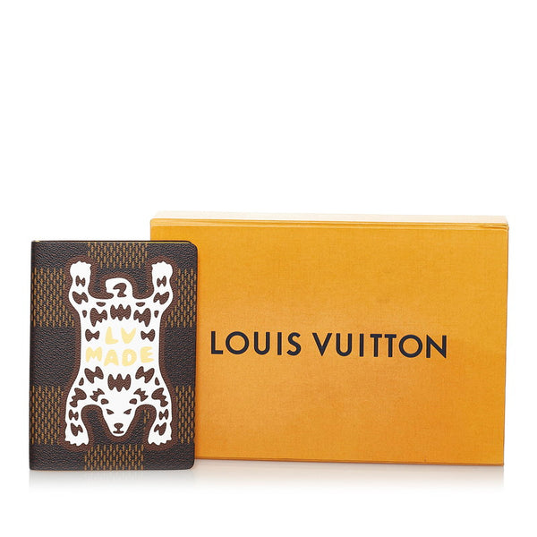 ルイ ヴィトン ヴァージルアブロー NIGOコラボ カイエ クレマンス 手帳 GI0504 ブラウン PVC メンズ LOUIS VUITTON 【中古】