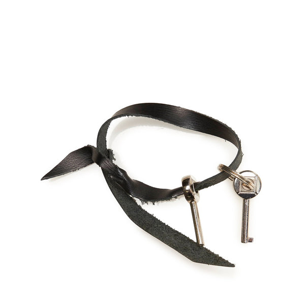 カルティエ ボストンバッグ ブラック レザー メンズ CARTIER 【中古】