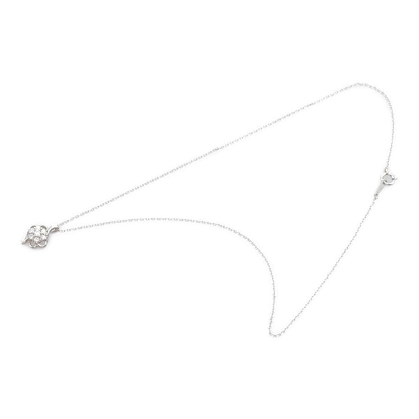 Pt900 プラチナ Pt850 プラチナ ダイヤ0.30ct ペンダント ネックレス レディース 【中古】