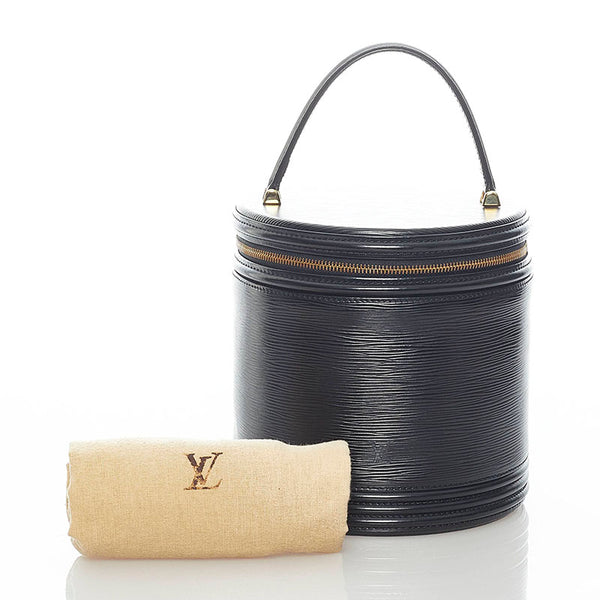 ルイ ヴィトン エピ カンヌ ショルダーバッグ M48032 ノワール レザー レディース LOUIS VUITTON 【中古】
