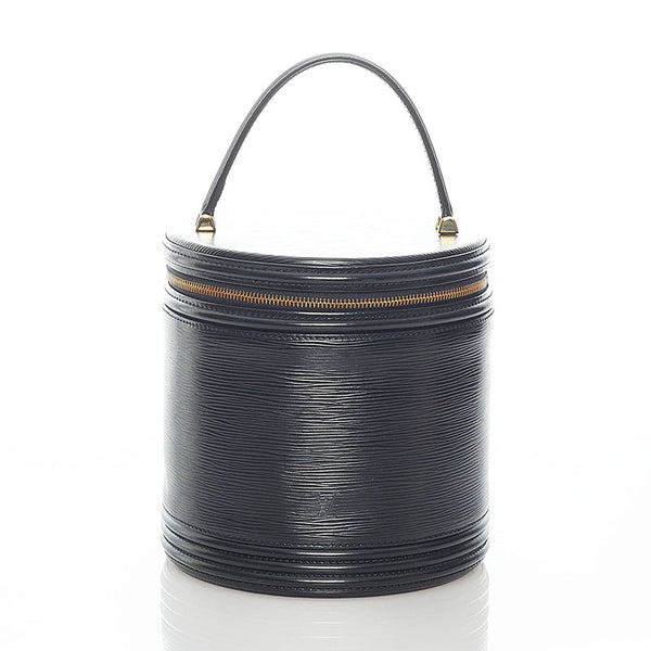 ルイ ヴィトン エピ カンヌ ショルダーバッグ M48032 ノワール レザー レディース LOUIS VUITTON 【中古】