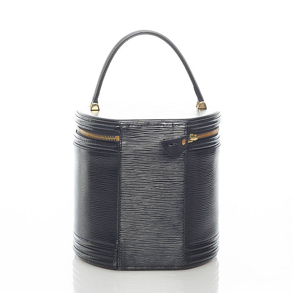 ルイ ヴィトン エピ カンヌ ショルダーバッグ M48032 ノワール レザー レディース LOUIS VUITTON 【中古】