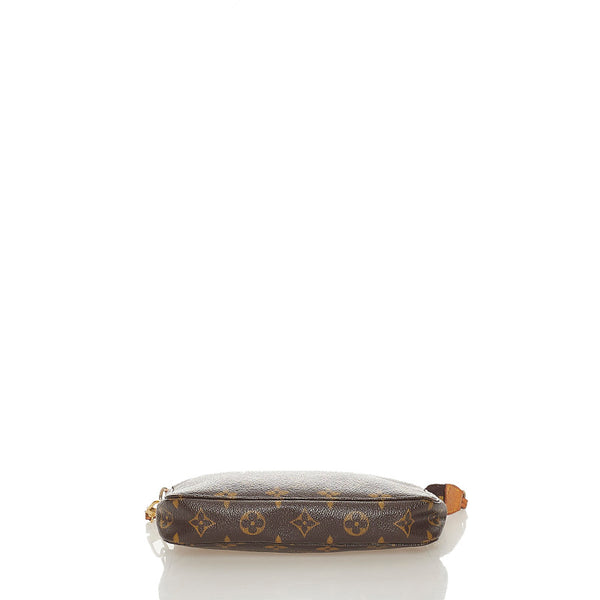 ルイ ヴィトン モノグラム アクセソワール M51980 ブラウン PVC レザー ハンドバッグ レディース LOUIS VUITTON 【中古】