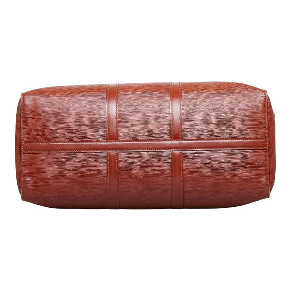 ルイ ヴィトン エピ キーポル50 ボストンバッグ トラベルバッグ M42968 ジパングゴールド ブラウン レザー レディース LOUIS VUITTON 【中古】