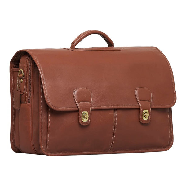 コーチ オーガナイザー ブリーフ ビジネスバッグ ブリーフケース ショルダーバッグ 0532 ブラウン レザー メンズ COACH 【中古】