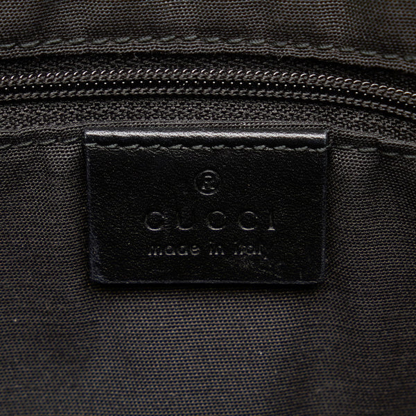 グッチ GGキャンバス シェリーライン 斜め掛け ショルダーバッグ  388926 ベージュ キャンバス レザー レディース GUCCI 【中古】