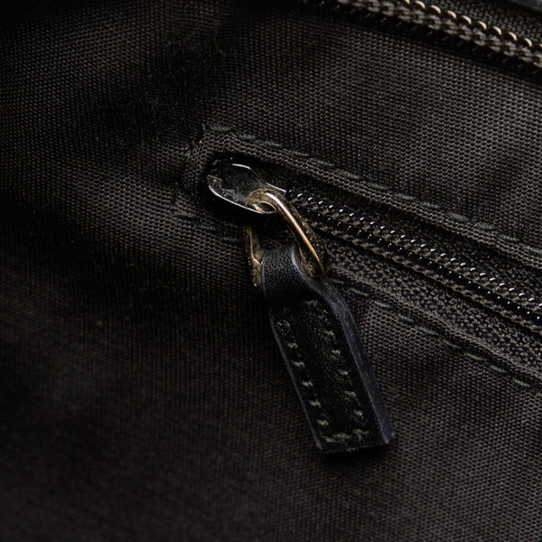 グッチ GGキャンバス シェリーライン 斜め掛け ショルダーバッグ  388926 ベージュ キャンバス レザー レディース GUCCI 【中古】