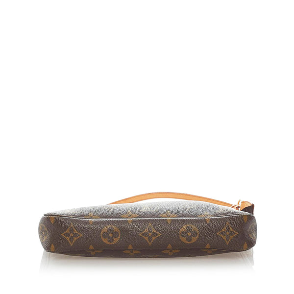 ルイ ヴィトン モノグラム アクセソワール アクセサリーポーチ M51980 ブラウン PVC レザー レディース LOUIS VUITTON 【中古】