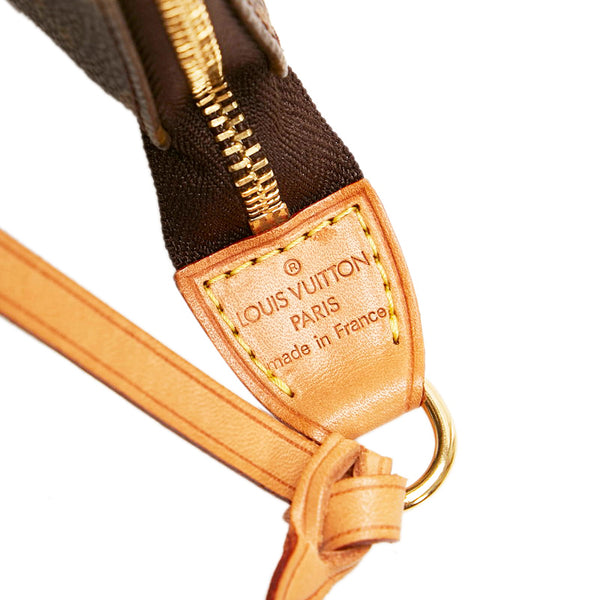 ルイ ヴィトン モノグラム アクセソワール アクセサリーポーチ M51980 ブラウン PVC レザー レディース LOUIS VUITTON 【中古】